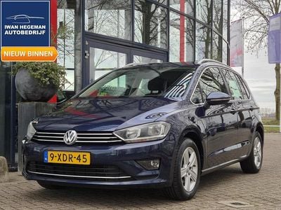 Blauw Occasion 2014 VW Golf Sportsvan Highline MPV | € 12.890 (Eerlijke prijs)