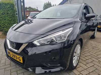 Occasion Nissan Micra Acenta 71 PK (52 kW) 2017 Zwart Hatchback