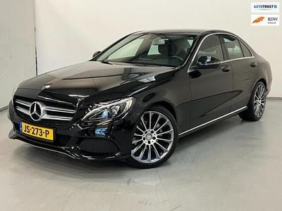Occasion Mercedes C180 AMG 156 PK (114 kW) 2015 Zwart (metallic) Sedan