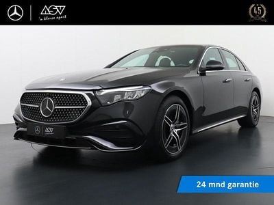 Occasion Mercedes E300 AMG line 2024 Zwart Sedan