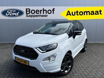 tweedehands Ford Ecosport 1.0 EcoBoost ST-Line Automaat | Stuur/Stoel/Voorruitverwarming | Half Leder | Clima | Cruise | All season