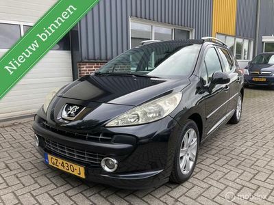 Zwart Gebruikt 2008 Peugeot 207 Stationwagen | € 2.450 (Iets duurder)