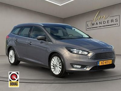 Bruin Occasion 2016 Ford Focus Titanium Stationwagen | € 5.995 (Eerlijke prijs)