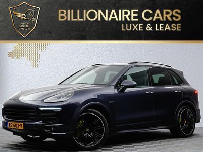 tweedehands Porsche Cayenne Turbo 3.0 S E-Hybrid Pack 416pk Sport Chrono (uniek,full options,nieuwstaat)