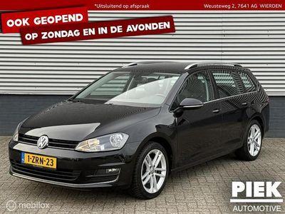 Zwart Occasion 2015 VW Golf VII Highline Stationwagen | € 9.999 (Eerlijke prijs)