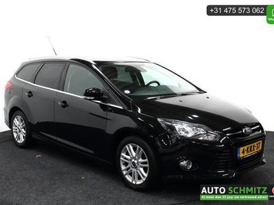 tweedehands Ford Focus Wagon 1.0 EcoBoost Titanium *Navi/Cruise/Trekhaak*