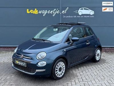 Blauw Occasion 2017 Fiat 500 Lounge Hatchback | € 10.940 (Iets duurder)