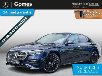 Blauw Gebruikt 2024 Mercedes E300 AMG line Sedan | € 62.950 (Duur)