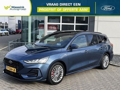 Blauw Occasion 2023 Ford Focus ST-Line X Stationwagen | € 22.995 (Eerlijke prijs)