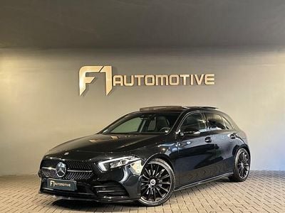 Zwart (metallic) Gebruikt 2019 Mercedes A220 AMG Hatchback | € 29.890 (Eerlijke prijs)