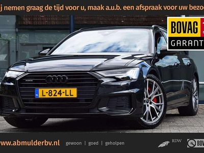 Zwart Gebruikt 2021 Audi A6 Competition Stationwagen | € 46.890 (Eerlijke prijs)