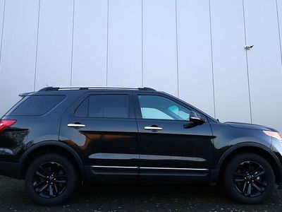 Zwart Occasion 2015 Ford Explorer Limited SUV | € 15.990