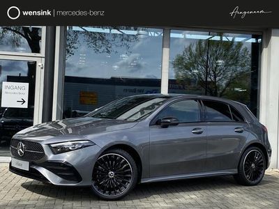 tweedehands Mercedes A250 e AMG Line Plus | Panorama dak | Night Pakket | Sfeerverlichting | 19 inch | Keyless Go | Multibeam koplampen
