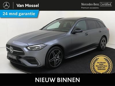 Grijs Occasion 2022 Mercedes C300e AMG line Stationwagen | € 38.945 (Eerlijke prijs)
