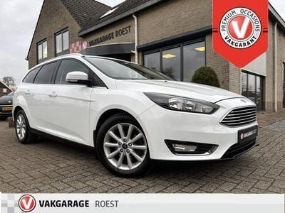 Wit, metallic lak Occasion 2016 Ford Focus Titanium Stationwagen | € 9.900 (Duur)