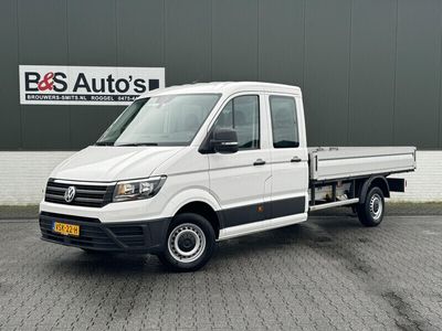 tweedehands VW Crafter 35 2.0 TDI L4 6P Pick up bak 3,50m Trekhaak Cruise Navigatie Carplay