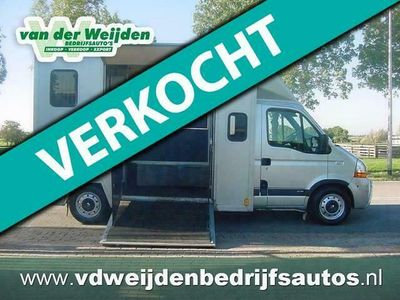 tweedehands Renault Master 3.0D 2-Paards Paardenauto Dubb.Cab. Incl. b.t.w.