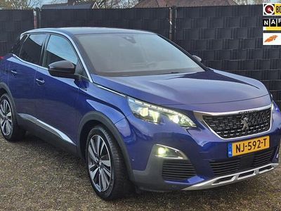 Blauw (metallic) Gebruikt 2017 Peugeot 3008 GT-line SUV | € 13.950 (Eerlijke prijs)