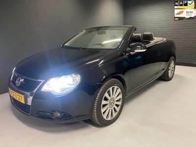 Zwart Gebruikt 2007 VW Eos Cabriolet | € 4.950 (Iets duurder)