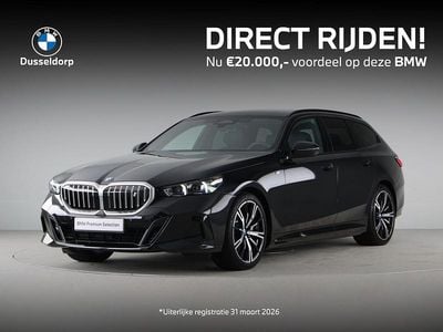 Occasion BMW i5 M Sport 250 kW (340 PK) 2025 Zwart Stationwagen