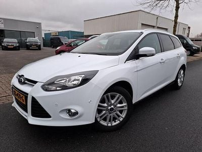 Wit Occasion 2014 Ford Focus Titanium Stationwagen | € 7.450 (Eerlijke prijs)