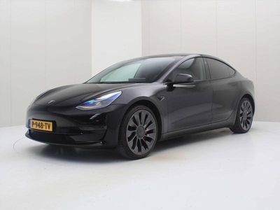 Zwart Gebruikt 2022 Tesla Model 3 Performance Sedan | € 30.900 (Eerlijke prijs)