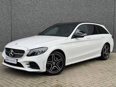 Wit Gebruikt 2020 Mercedes C200 Premium Stationwagen | € 26.995 (Eerlijke prijs)