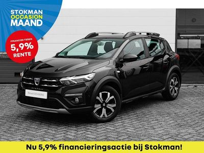 Occasion Dacia Sandero Comfort 100 PK (73 kW) 2021 Zwart (metallic) Hatchback