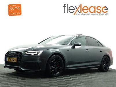 tweedehands Audi A4 Limousine 35 TFSI Black Optic S-line Aut- Schuifdak, Sfeerverlichting, Xenon Led Matrix, Sport Leder, Keyless