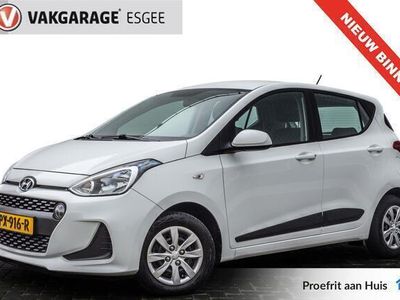 tweedehands Hyundai i10 1.0i Comfort 1 e eigenaar 5 DRS Wit cruise control | radio cd speler | 15 inch LMV