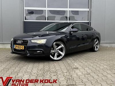 Blauw Occasion 2014 Audi A5 Sportback S-Line Hatchback | € 13.885 (Eerlijke prijs)