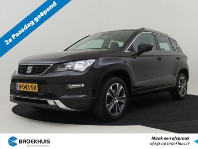 tweedehands Seat Ateca 1.4 EcoTSI 150 pk Xcellence | Zwenkbare trekhaak | Voorstoelen verwarmd | Parkeersensoren v+a | LED dagrijverlichting | Navigatie | Cruise Control | Climate Control | 17"LMV