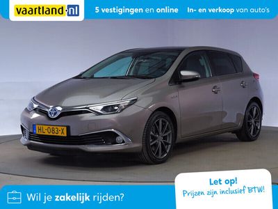 tweedehands Toyota Auris 1,8 Hybrid Lease Pro [ panorama dak leer cruise ]