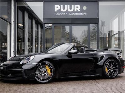 tweedehands Porsche 911 Turbo S Cabriolet Cabrio 3.8 Turbo S Aero-Pack Lift - Carbon - Target Blu Eye