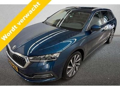 Blauw (metallic) Occasion 2021 Skoda Octavia Business Line Stationwagen | € 23.950 (Iets duurder)
