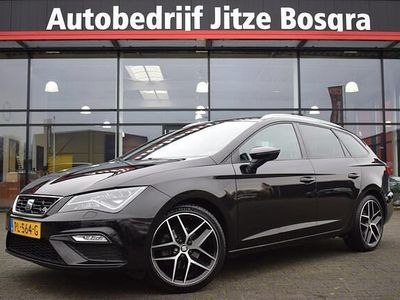 Zwart Gebruikt 2017 Seat Leon ST FR Stationwagen | € 12.450 (Eerlijke prijs)