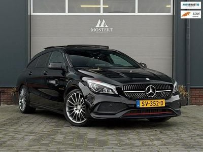 Zwart (metallic) Gebruikt 2016 Mercedes CLA250 Shooting Brake Ambition Stationwagen | € 19.450 (Goede deal)