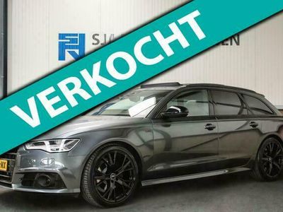 tweedehands Audi A6 Avant 1.8 TFSI ultra Sport S-Line Automaat 190pk! 1e Eig|DLR|Panoramadak|Lederen sportstoelen|LED Matrix|20inch|360|Black