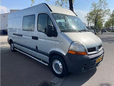 tweedehands Renault Master T35 2.5dCi L3 H2 Dubbel Cabine Automaat Airco MARGE Auto