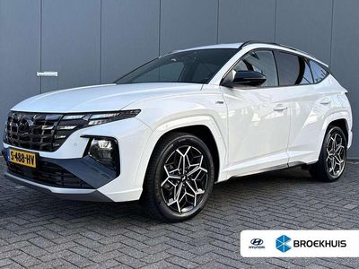 Atlas white uni Occasion 2023 Hyundai Tucson N Line SUV | € 34.900 (Eerlijke prijs)