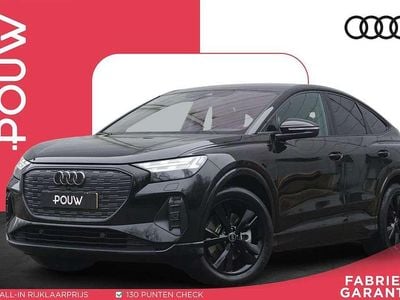 Zwart Gebruikt 2024 Audi Q4 Sportback e-tron Advanced SUV | € 45.900 (Duur)