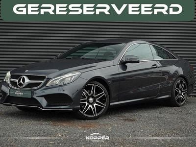 Grijs Gebruikt 2015 Mercedes E200 Prestige Coupé | € 20.500 (Eerlijke prijs)