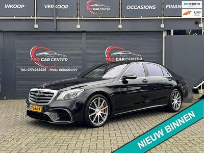 Zwart Occasion 2017 Mercedes S63 AMG Premium Plus Sedan | € 78.999
