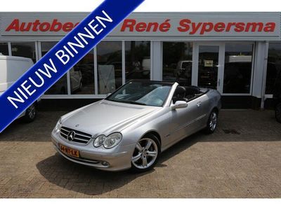 tweedehands Mercedes 500 CLK-KLASSE CabrioletAvantgarde Memory stoelen/Airpulse stoelen/NL AUTO/V8 Concour staat!