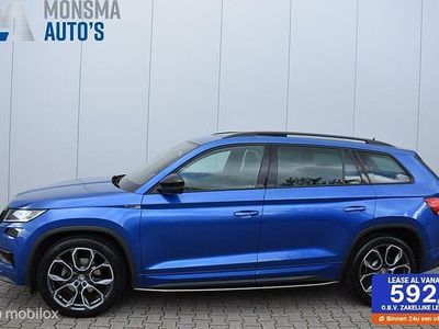 Blauw Gebruikt 2020 Skoda Kodiaq SportLine SUV | € 35.975 (Eerlijke prijs)