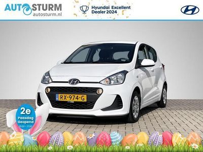 tweedehands Hyundai i10 1.0i Comfort Airco Cruise Control Radio-MP3 Speler Elek. Ramen + Spiegels Rijklaarprijs!