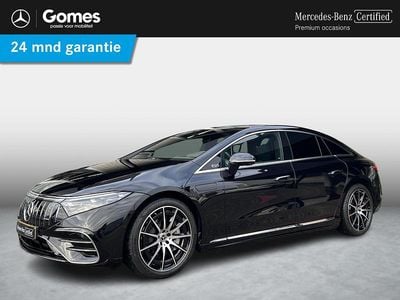 Zwart Occasion 2023 Mercedes EQS450+ AMG line Hatchback | € 64.950 (Super prijs)