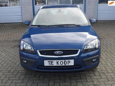 Occasion Ford Focus Ambiente 125 PK (91 kW) 2008 Blauw Stationwagen