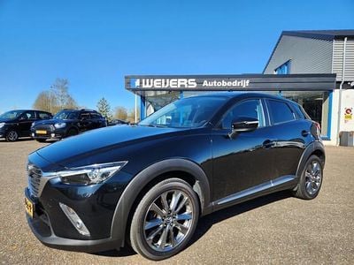 Zwart, metallic lak Gebruikt 2018 Mazda CX-3 Luxury SUV | € 17.900 (Eerlijke prijs)