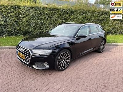 Occasion Audi A6 S-Line 163 PK (119 kW) 2019 Zwart, metallic lak Stationwagen